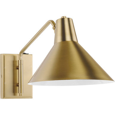 Trimble Collection One-Light Brushed Bronze Wall Bracket - Dry Location Listed