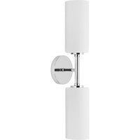 Cofield Collection Two-Light Polished Chrome Wall Bracket