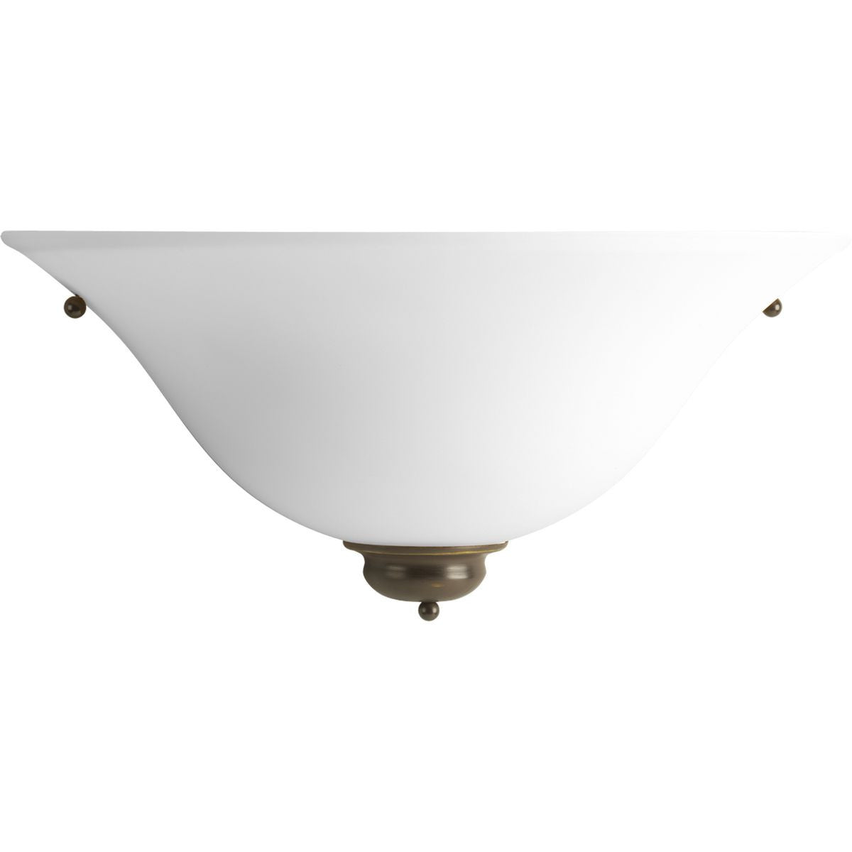 Progress Lighting Wall Pack Light - LED Outdoor Commercial Glass Wall Pack - PMOWP - Model PMOWP-2-LS-CS-BZ
