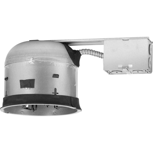 Progress Lighting Recessed Light - 6" Recessed Shallow Remodel Air-Tight IC Housing - Model P806S-R-MD-ICAT