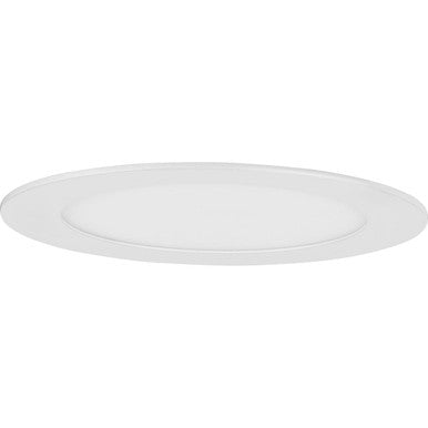 Everlume Collection 6 in. Satin White Low Profile Canless Recessed Downlight