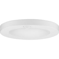 Standby Collection 7.75 in. White Surface Mount Motion Detection LED Light