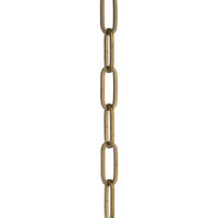 48-inch 9-gauge Gold Ombre Square Profile Accessory Chain