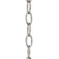 Accessory Chain - 10' of 9 Gauge Chain in Brushed Nickel