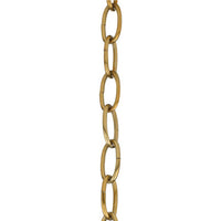 Accessory Chain - 10' of 9 Gauge Chain in Brushed Bronze
