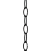 48-Inch 9-gauge Matte Black Accessory Chain