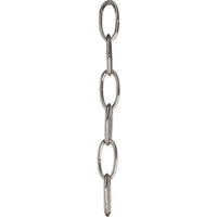 Accessory Chain - 10' of 6 Gauge Chain in Polished Nickel