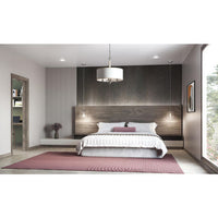 Durrell Collection Four-Light Brushed Nickel Sailcloth Linen Fabric Shade Coastal Chandelier Light - Dry Location Listed