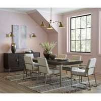 Trimble Collection Three-Light Brushed Bronze Chandelier - Dry Location Listed