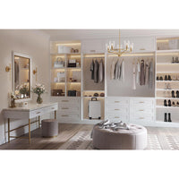 Parkhurst Collection Five-Light New Traditional Brushed Bronze Clear Glass Chandelier Light - Dry Location Listed
