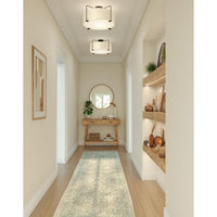 Kempsey Collection Three-Light Semi-Flush Convertible - Dry Location Listed
