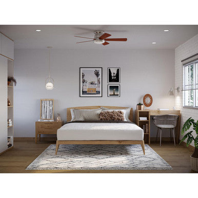 Hinton Collection Brushed Nickel Swing Arm Wall Light - Damp Location Listed - Model P710084-009