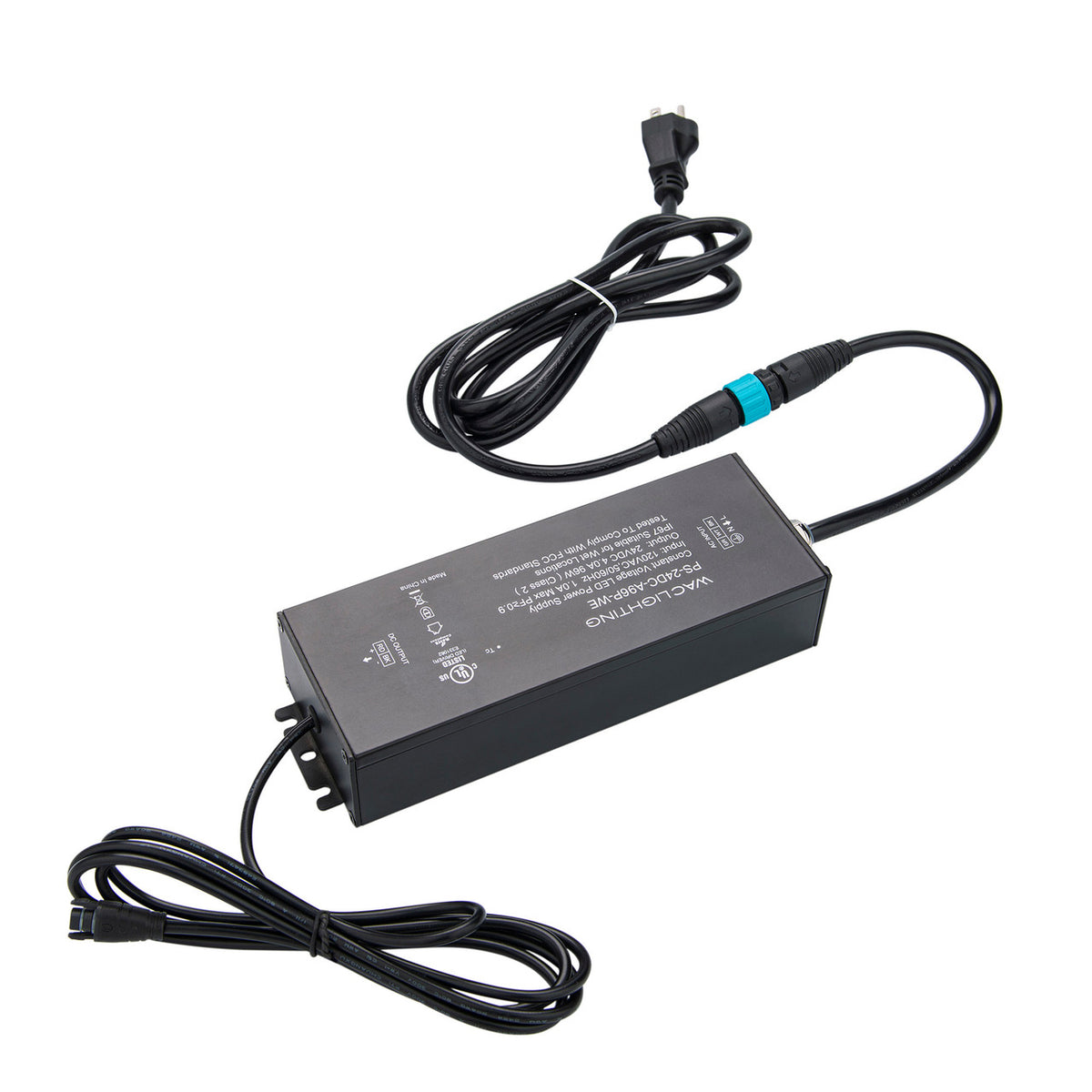 96W 120VAC INPUT 24VDC IP67 Power Supply