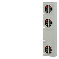 Siemens - UVS411B POWER MOD Appn: NYC METERING Std: UL V. Rating: 300VAC A. Rating: 100A Phase: 1 OR 3PH Size: 4.900x10.800x41.200 No. Of Cutouts: 0 Terminal: QUICK CONNECT