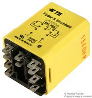 Electromechanical Relay 24VDC 2Ohm 10A DPDT (38.89x35.71x55.55)mm Plain Case Time Delay Relay - CUH-41-30120