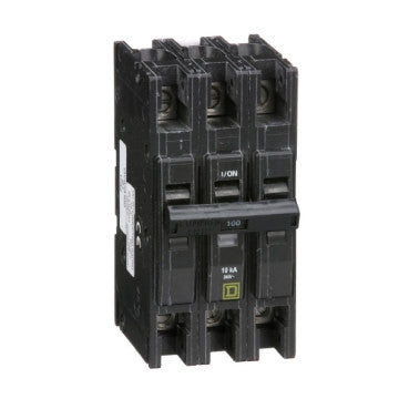 Circuit Breaker, Miniature, Thermal/Magnetic, 2 Pole, 40 A, 120/240VAC, DIN Rail - QOU240