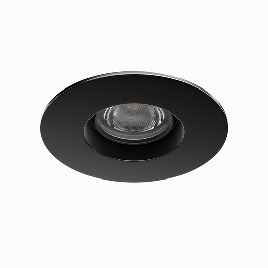 Ocularc 1.0 LED Round Adjustable Narrow 2700K Trim with Light Engine and New Construction or Remodel Housing in Gun Metal - R1BRA-08-N927-GM