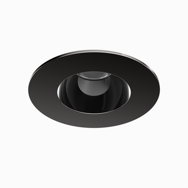 Ocularc 1.0 LED Round Narrow 3000K Trim with Light Engine and New Construction or Remodel Housing in Gun Metal - R1BRD-08-N930-GM