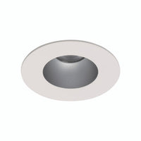 Ocularc 1.0 LED Round Flood 3000K Trim with Light Engine and New Construction or Remodel Housing in Haze White
