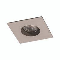 Ocularc 1.0 LED Square Adjustable Flood 3000K Trim with Light Engine and New Construction or Remodel Housing in Brushed Nickel