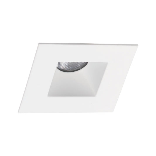 Ocularc 1.0 LED Square Narrow 2700K Trim with Light Engine and New Construction or Remodel Housing in Brushed Nickel - R1BSD-08-N927-WT