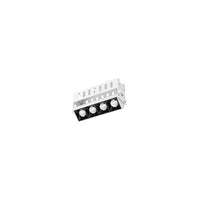 Multi Stealth Adjustable Trimless 4 Cell Narrow Flood Beam 2700K 90CRI in Black