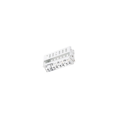 Multi Stealth Adjustable Trimless 4 Cell Flood Beam 2700K 90CRI in Chrome