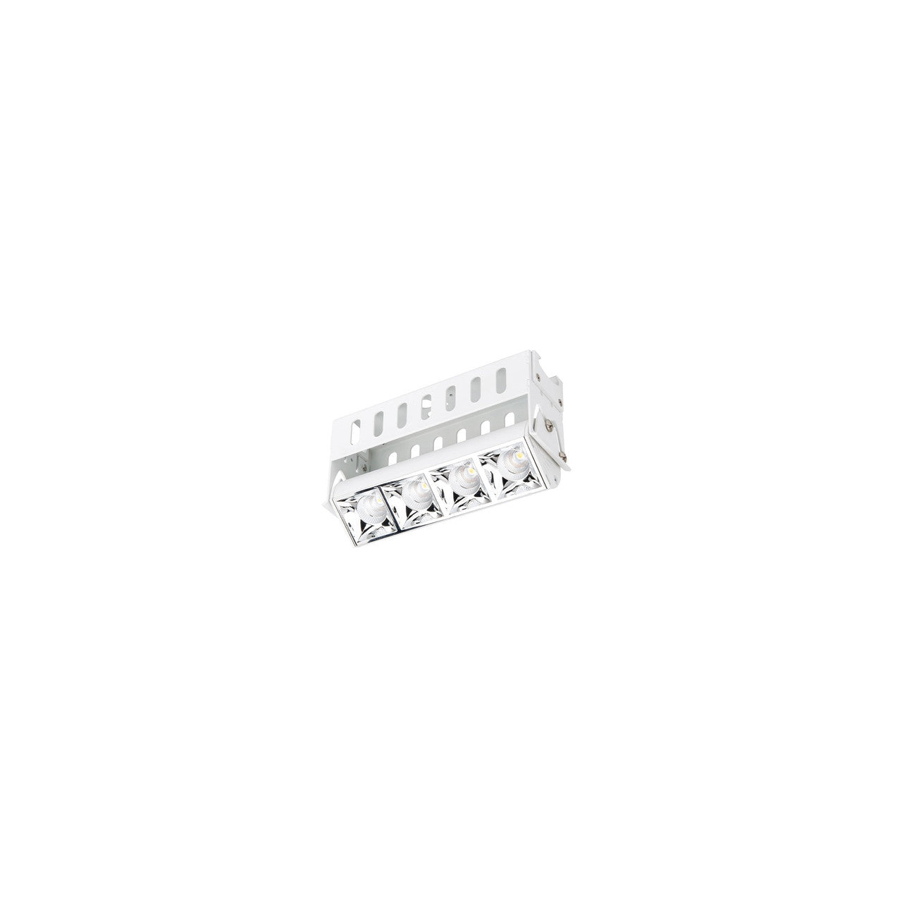 Multi Stealth Adjustable Trimless 4 Cell Spot Beam 3500K 90CRI in Chrome