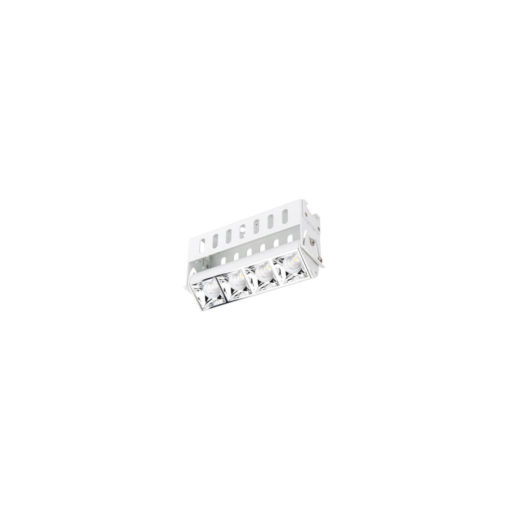 Multi Stealth Adjustable Trimless 4 Cell Flood Beam 3000K 90CRI in Chrome