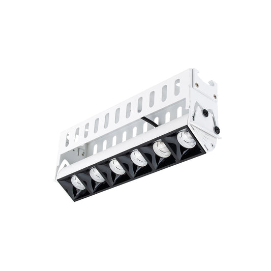 Multi Stealth Adjustable Trimless 6 Cell Flood Beam 4000K 90CRI in Black