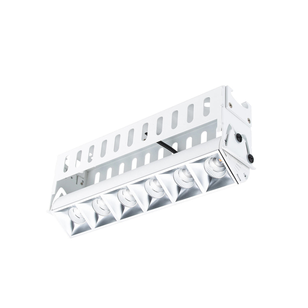 Multi Stealth Adjustable Trimless 6 Cell Spot Beam 3500K 90CRI in Haze