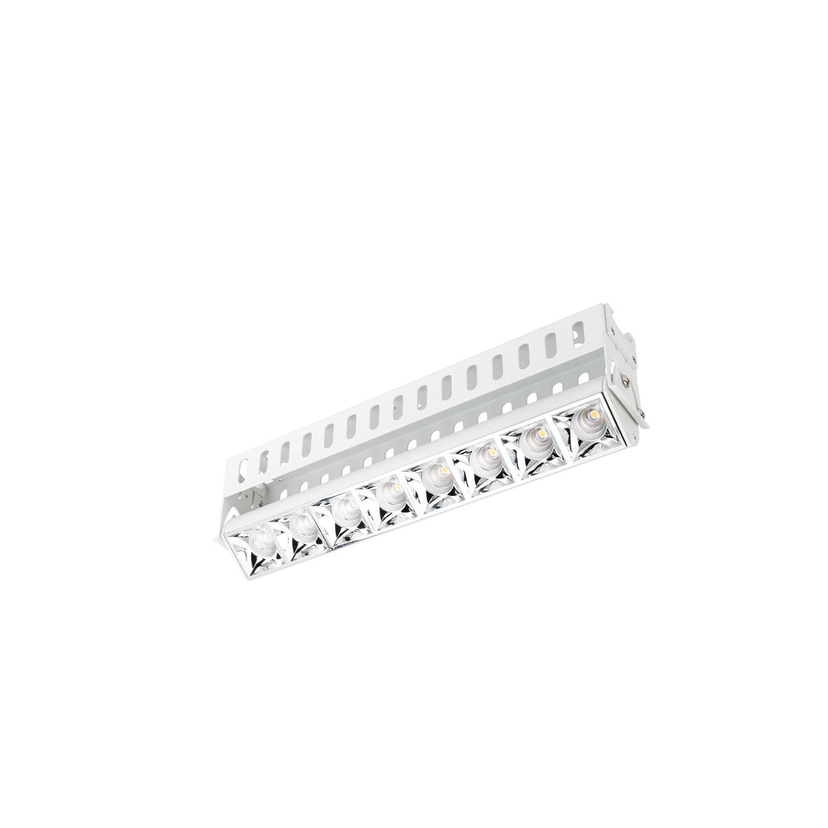 Multi Stealth Adjustable Trimless 8 Cell Flood Beam 3000K 90CRI in Chrome