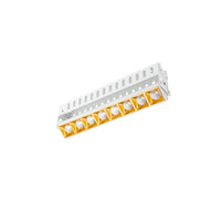 Multi Stealth Adjustable Trimless 8 Cell Spot Beam 3500K 90CRI in Gold