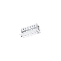 Multi Stealth Adjustable Trim 4 Cell Spot Beam 4000K 90CRI in White/White