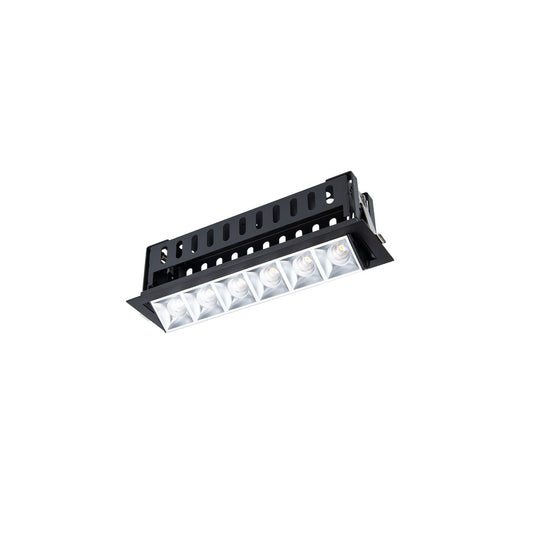 Multi Stealth Adjustable Trim 6 Cell Narrow Flood Beam 4000K 90CRI in Haze/Black