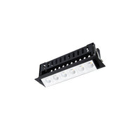 Multi Stealth Adjustable Trim 6 Cell Flood Beam 3000K 90CRI in White/Black