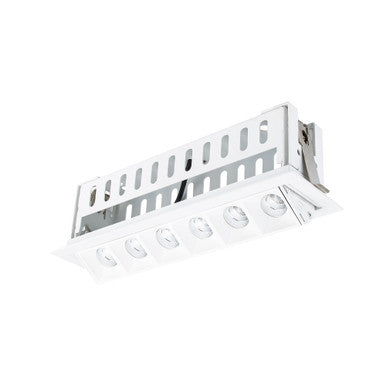 Multi Stealth Adjustable Trim 6 Cell Spot Beam 2700K 90CRI in White/White