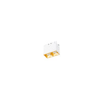 Multi Stealth Downlight Trimless 2 Cell Narrow Flood Beam 3000K 90CRI in Gold