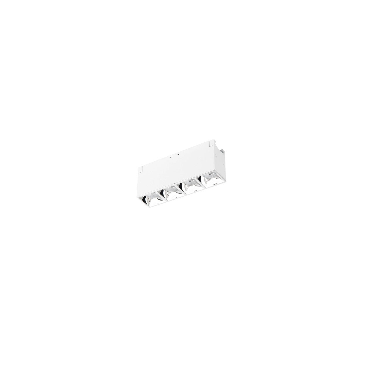 Multi Stealth Downlight Trimless 4 Cell Narrow Flood Beam 4000K 90CRI in Chrome