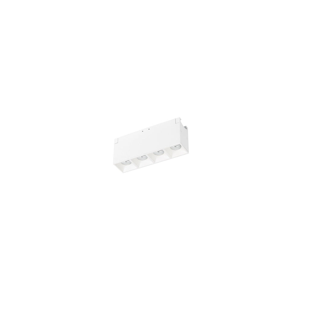 Multi Stealth Downlight Trimless 4 Cell Narrow Flood Beam 3500K 90CRI in White