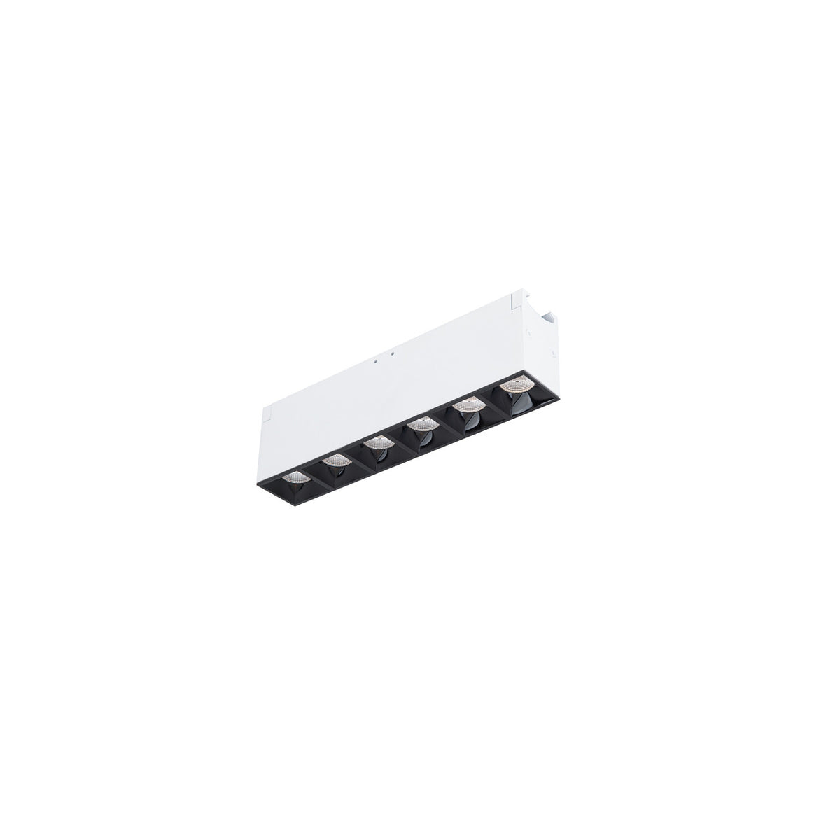 Multi Stealth Downlight Trimless 6 Cell Spot Beam 3000K 90CRI in Black
