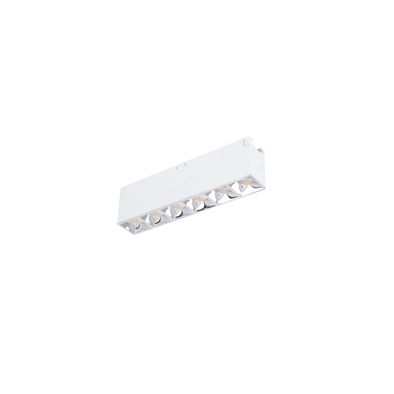 Multi Stealth Downlight Trimless 6 Cell Narrow Flood Beam 4000K 90CRI in Chrome
