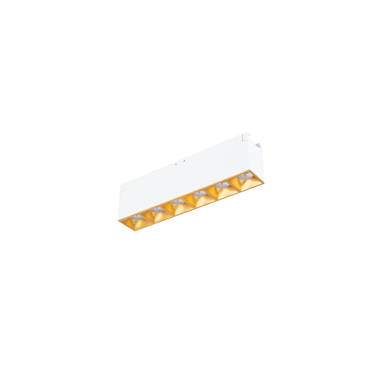 Multi Stealth Downlight Trimless 6 Cell Spot Beam 4000K 90CRI in Gold