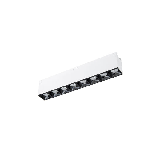 Multi Stealth Downlight Trimless 8 Cell Narrow Flood Beam 2700K 90CRI in Black