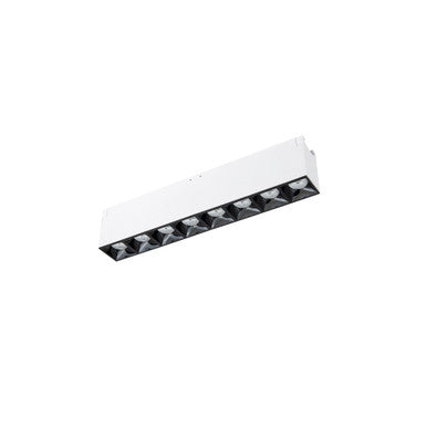 Multi Stealth Downlight Trimless 8 Cell Narrow Flood Beam 2700K 90CRI in Black