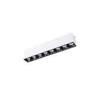 Multi Stealth Downlight Trimless 8 Cell Narrow Flood Beam 4000K 90CRI in Black