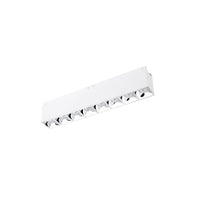 Multi Stealth Downlight Trimless 8 Cell Flood Beam 4000K 90CRI in Chrome