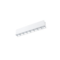 Multi Stealth Downlight Trimless 8 Cell Spot Beam 3000K 90CRI in Haze