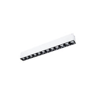 Multi Stealth Downlight Trimless 12 Cell Flood Beam 4000K 90CRI in Black