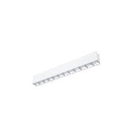 Multi Stealth Downlight Trimless 12 Cell Spot Beam 3000K 90CRI in Haze